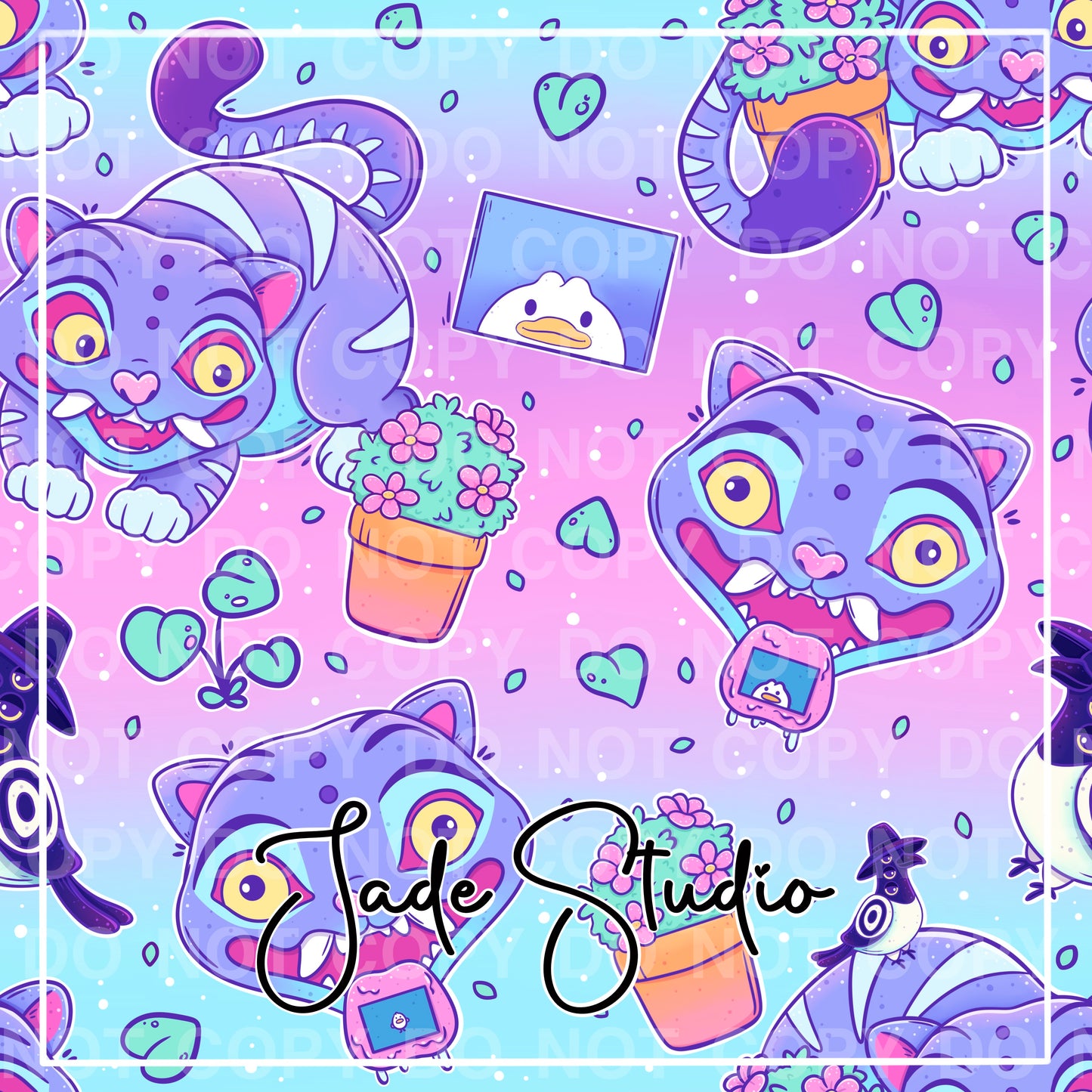 Derpy and Friend Seamless Pattern