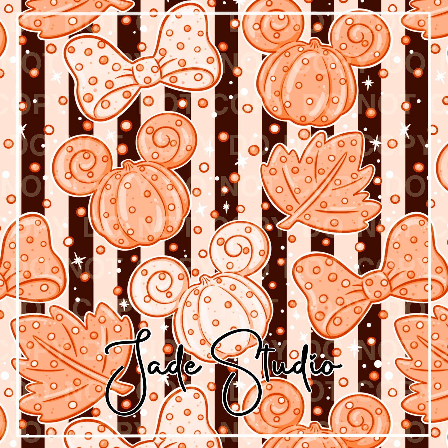 Magical Frosted Cookies Seamless Pattern