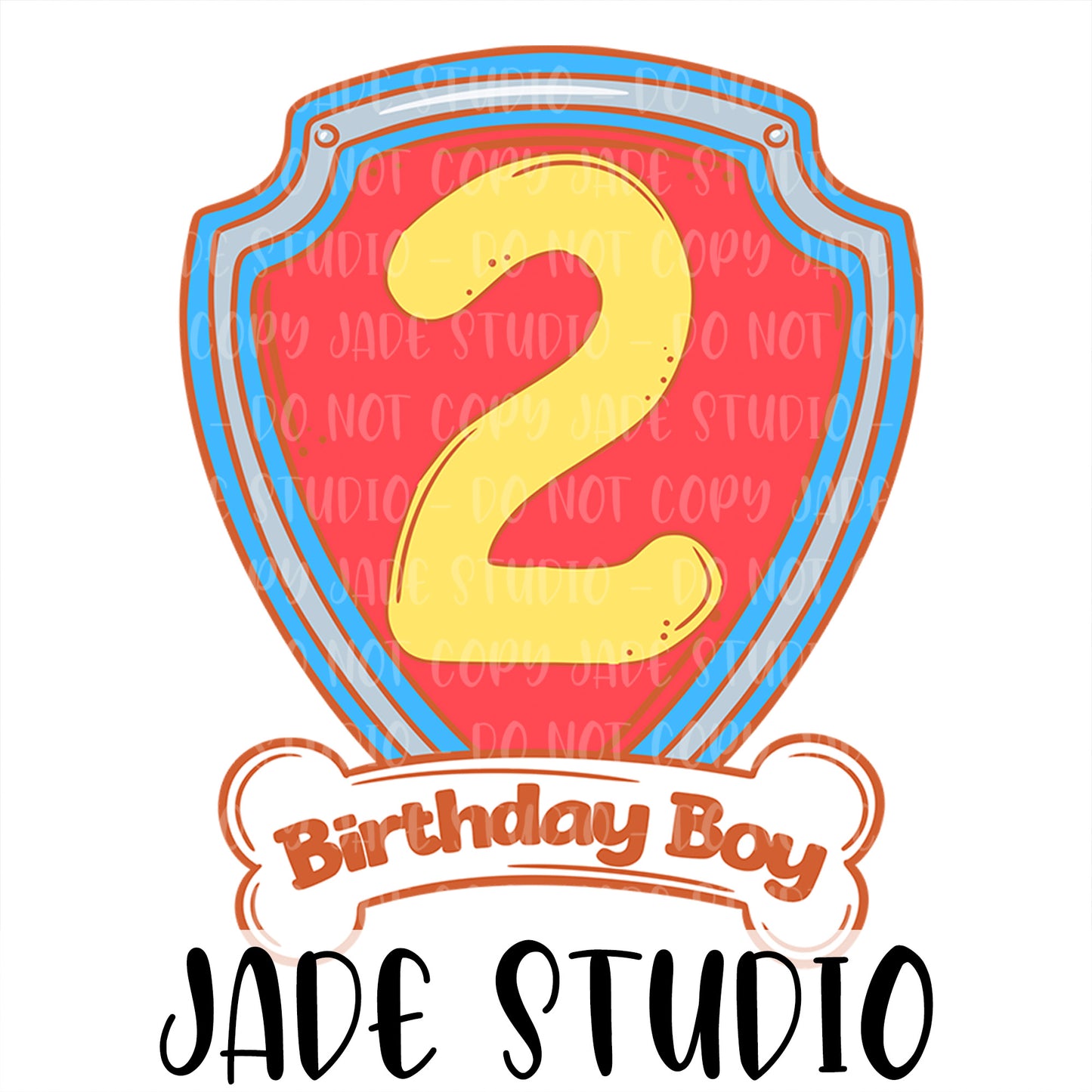 Birthday Boy Badge PNG