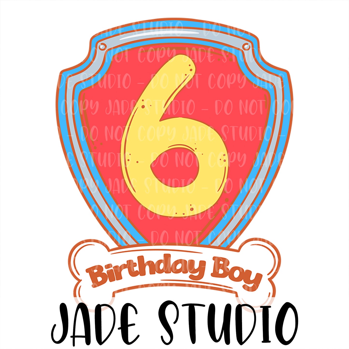 Birthday Boy Badge PNG