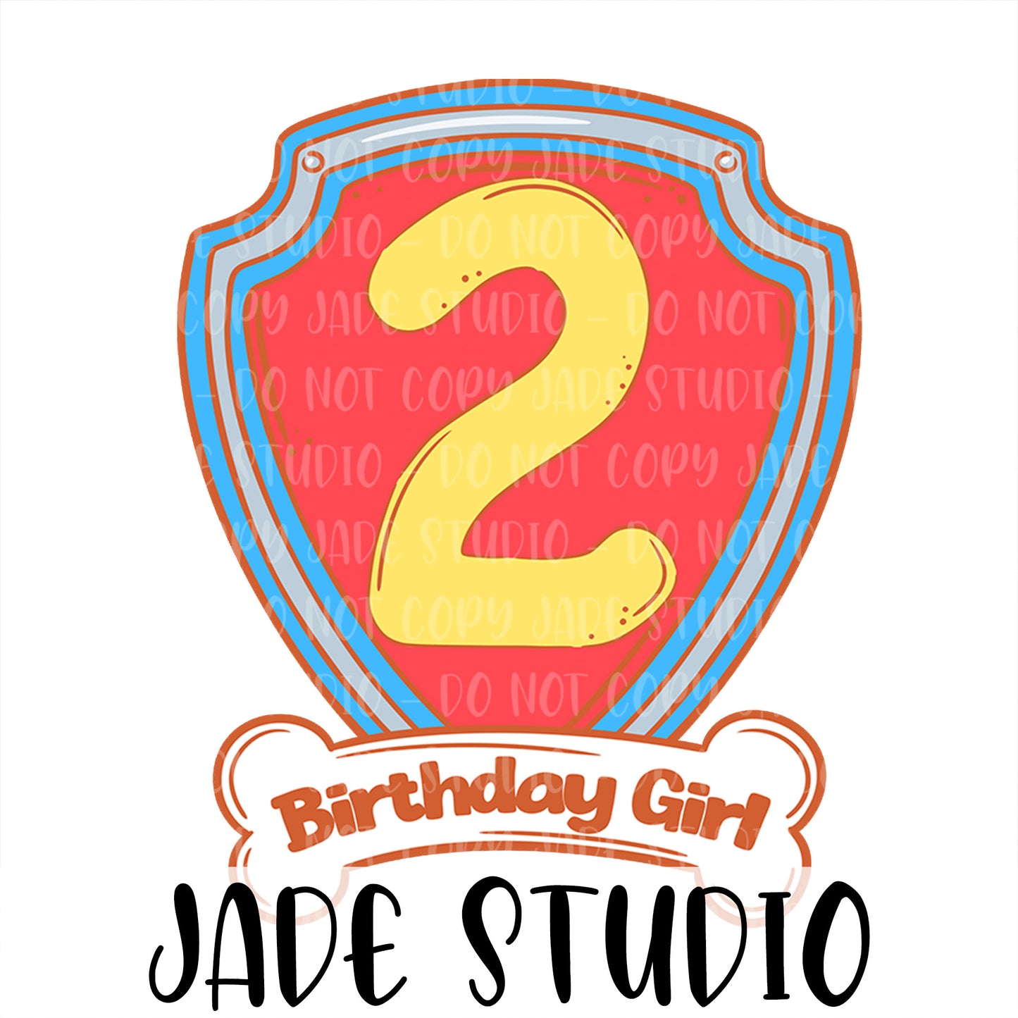 Birthday Girl Badge PNG