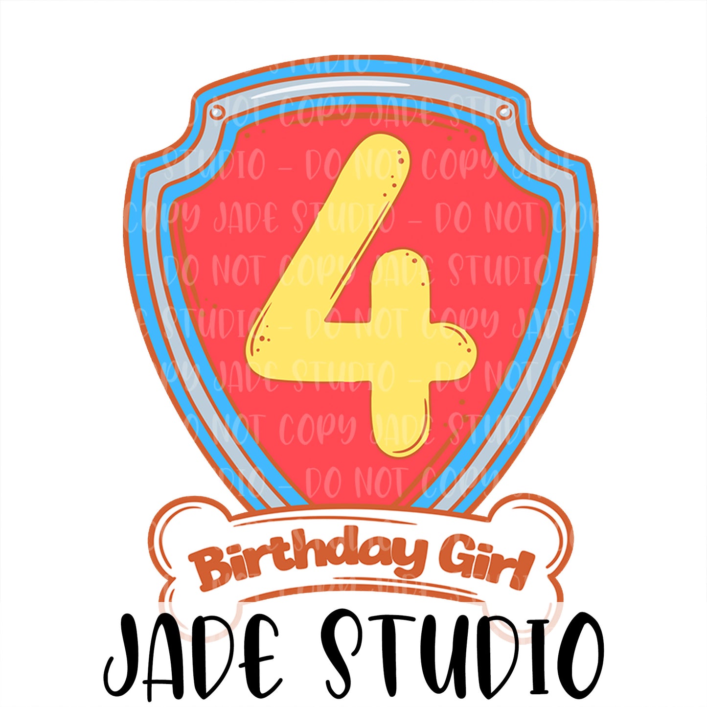 Birthday Girl Badge PNG