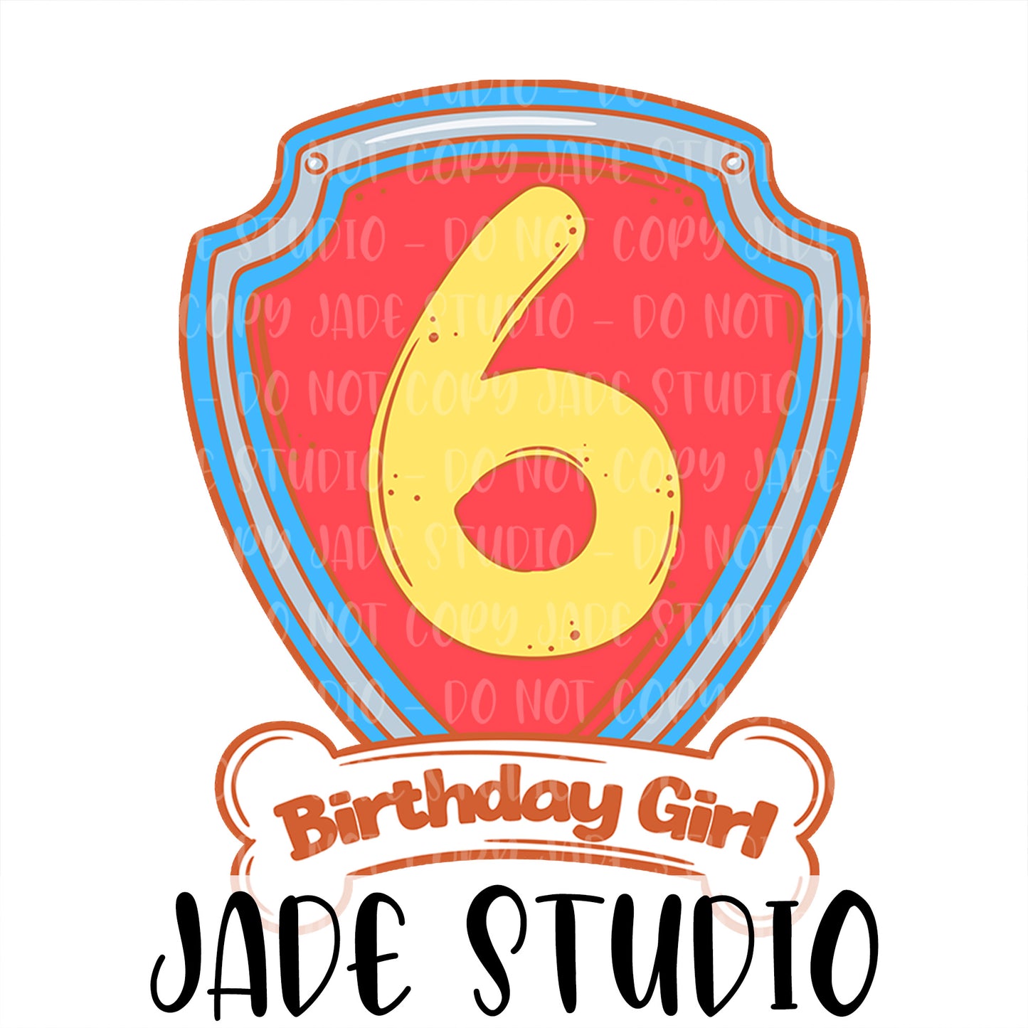 Birthday Girl Badge PNG