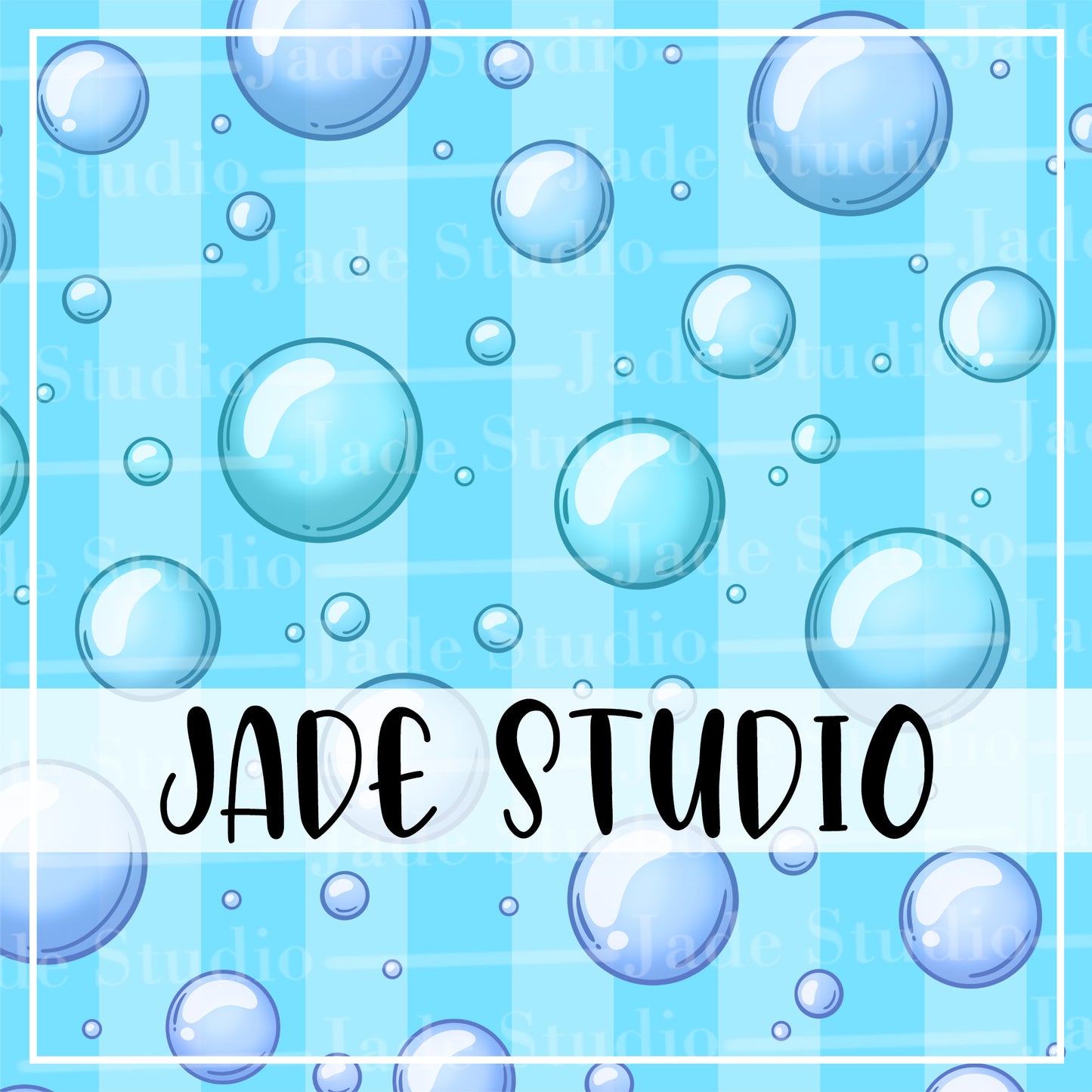 Bubble Coordinate Seamless Pattern