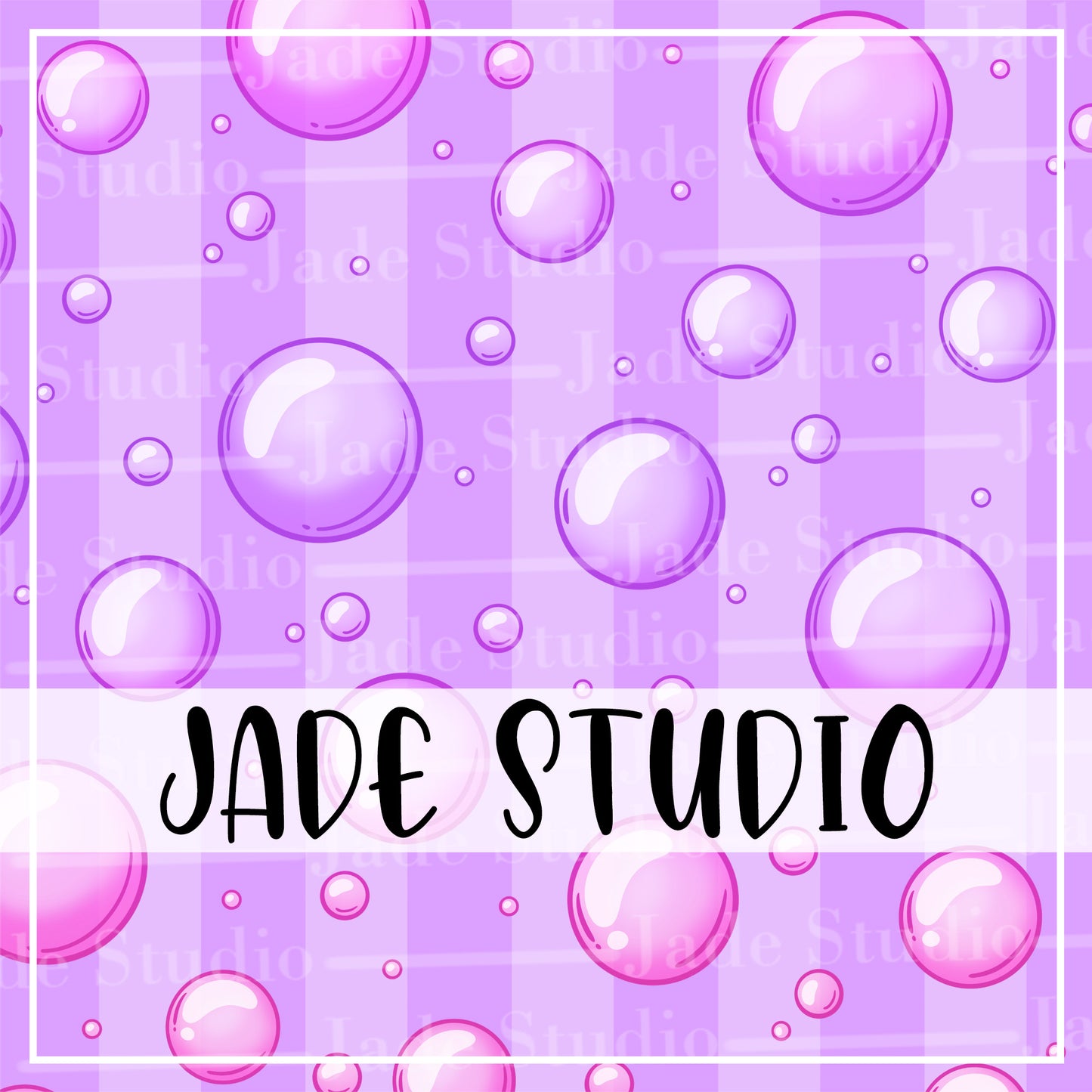 Bubble Coordinate Seamless Pattern