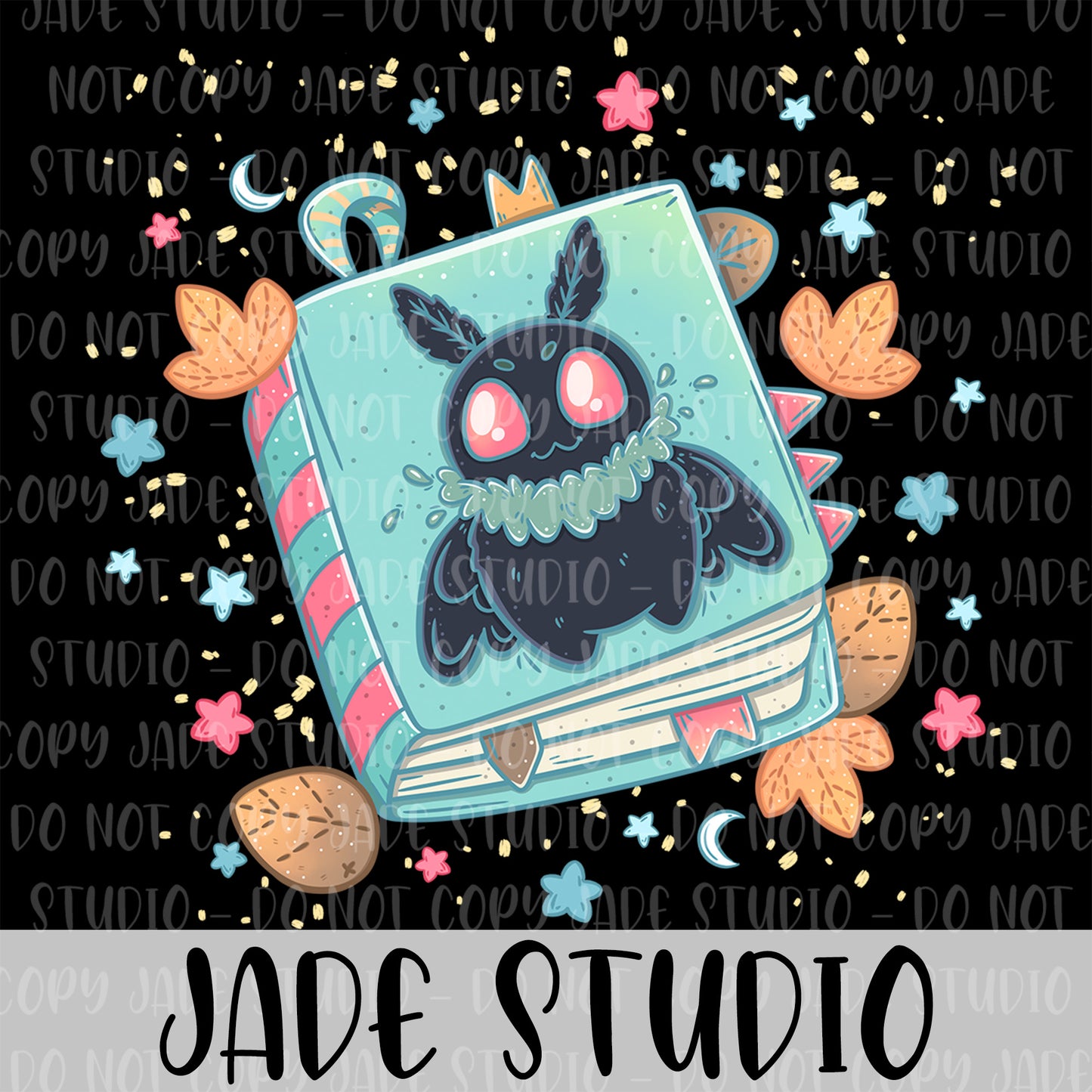 Mothman Book Buddy PNG