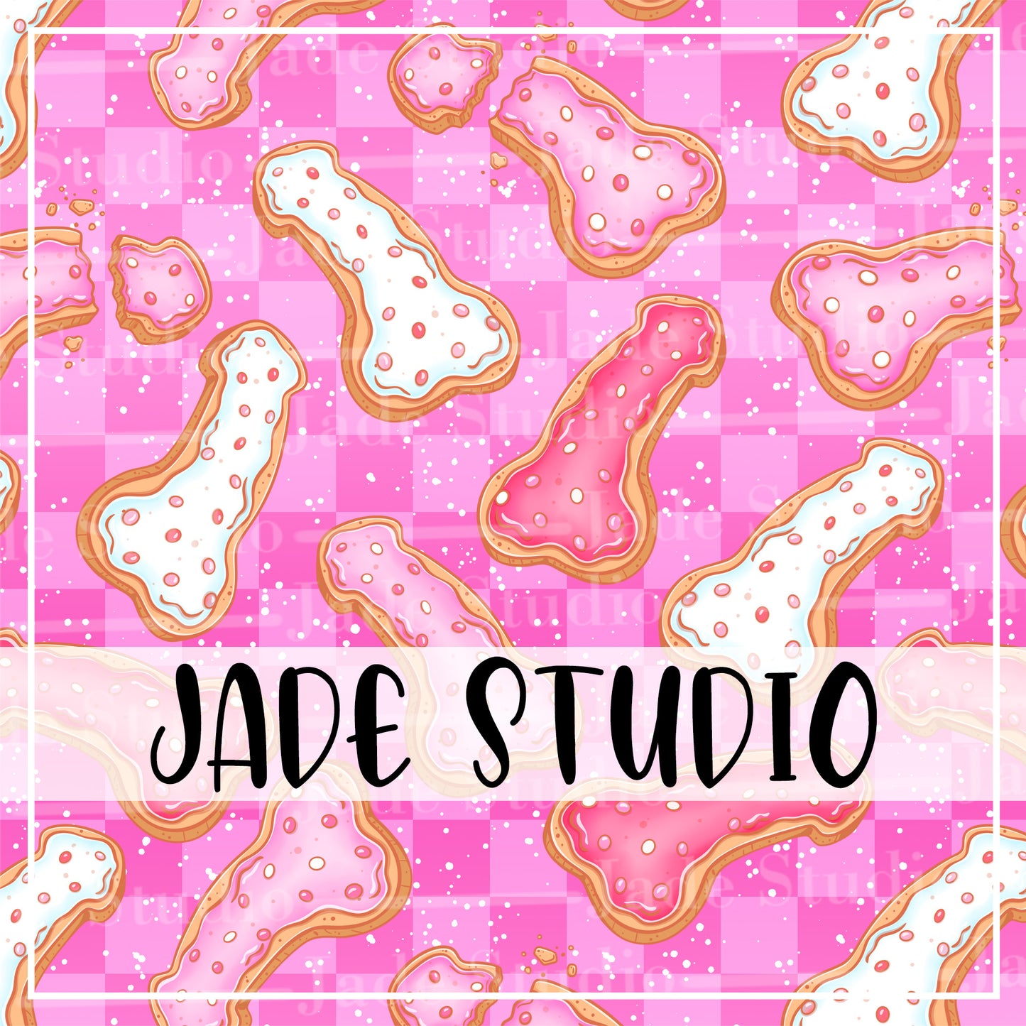 Peen Cookies Seamless Pattern