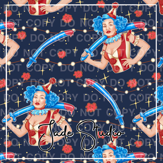 Hextober Day 18- Cirque Seamless Pattern