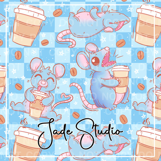 Hextober Day 23- Feral Seamless Pattern