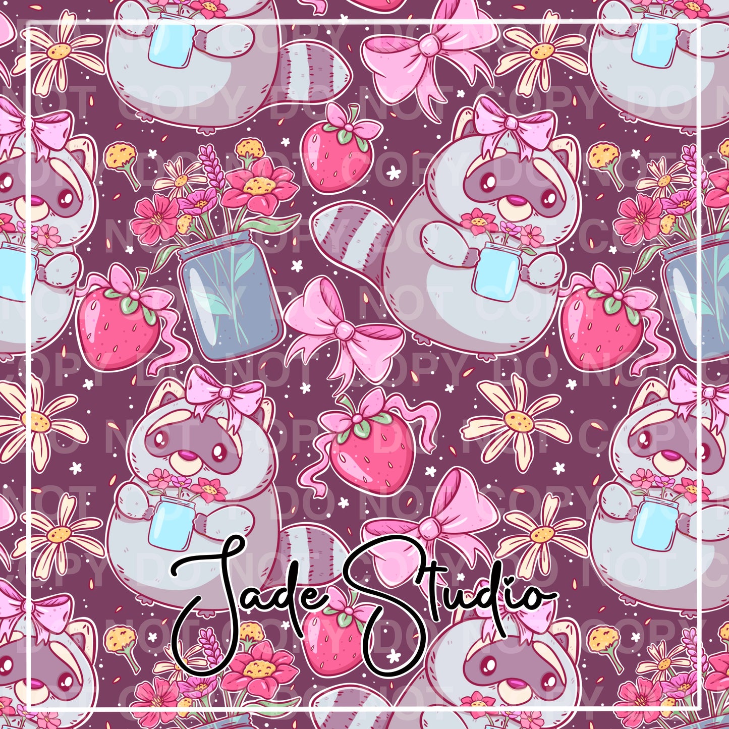 Hextober Day 8- Coquette Seamless Pattern