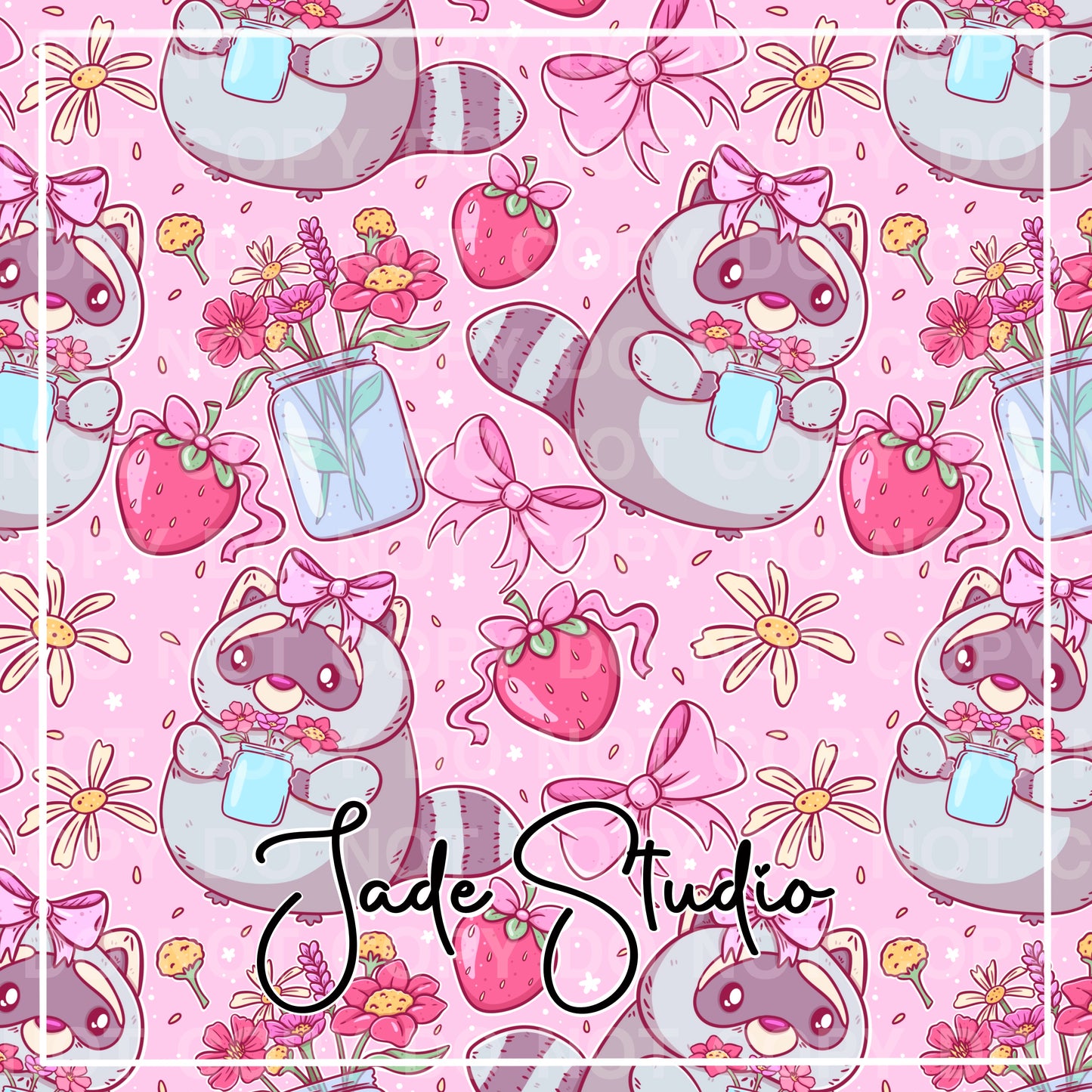 Hextober Day 8- Coquette Seamless Pattern