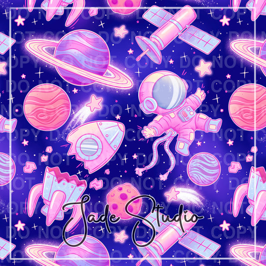 Hextober Day 9- Void Seamless Pattern