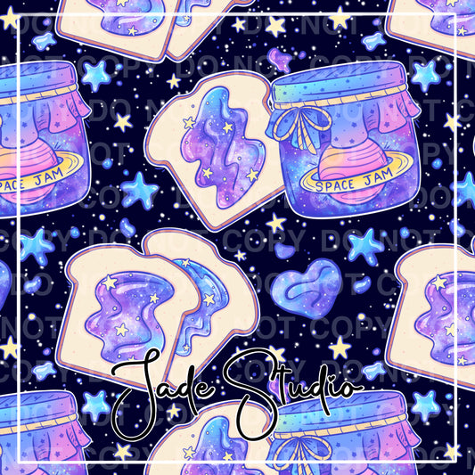 Hextober Day 10- Galaxy Seamless Pattern
