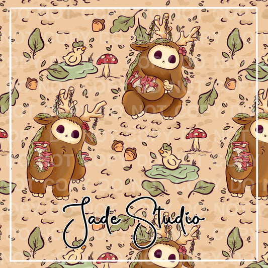 Hextober Day 13- Wild Seamless Pattern