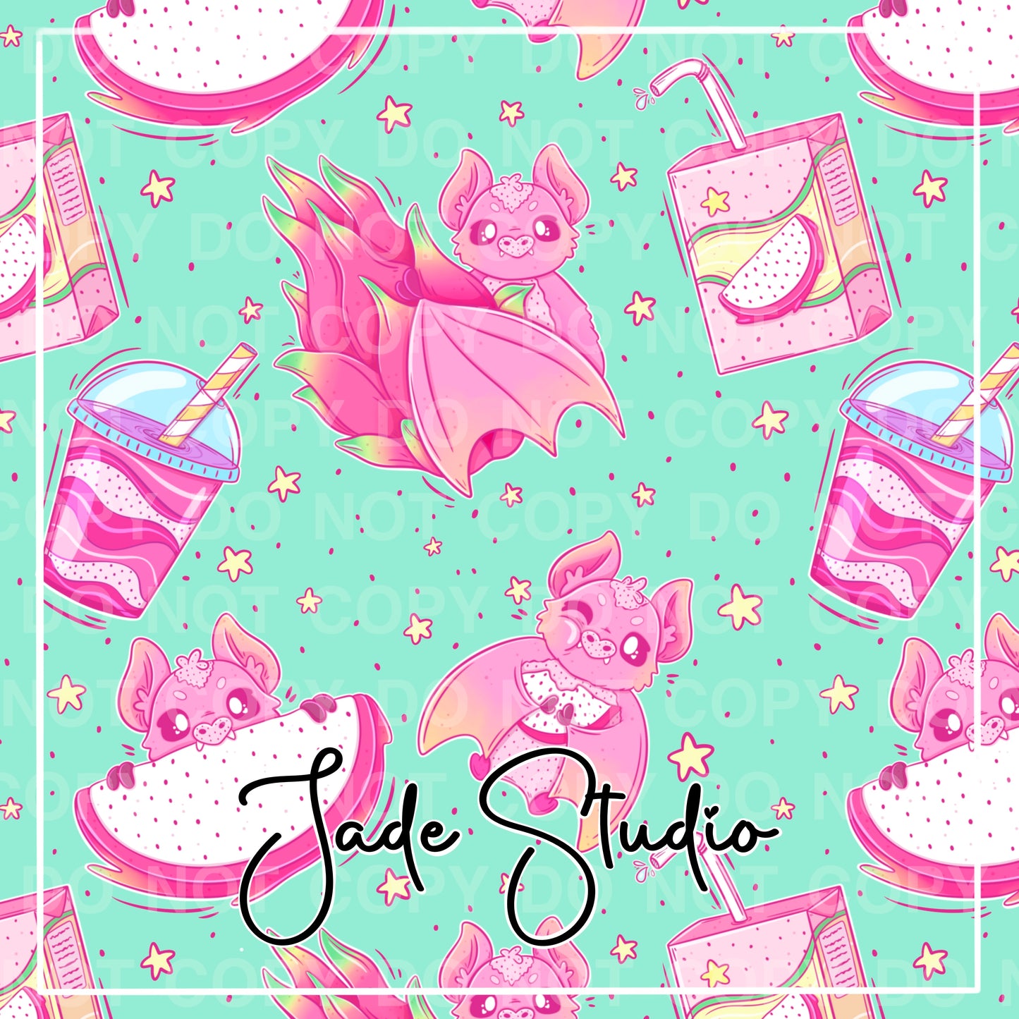 Hextober Day 21- Fruit Seamless Pattern