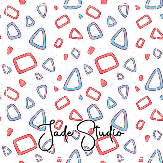 Pokie Egg Coordinate Seamless Pattern