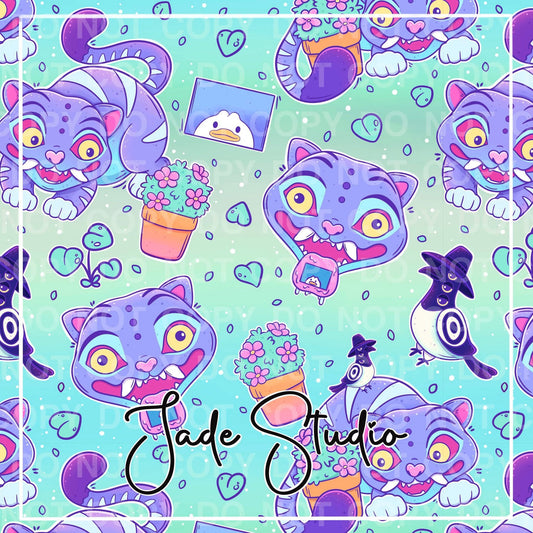 Derpy and Friend Seamless Pattern