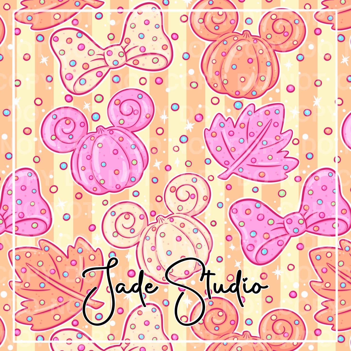 Magical Frosted Cookies Seamless Pattern