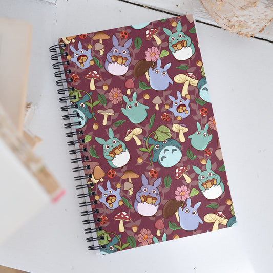 Cottagecore Neighbors Spiral Notebook