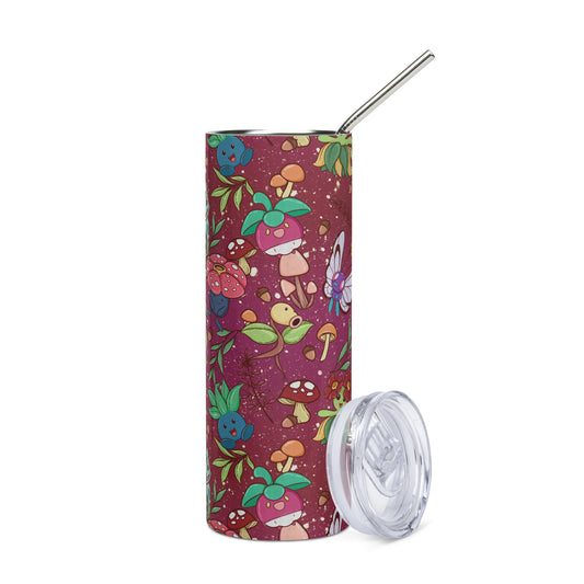 Cottagecore Poke Characters Stainless Steel Tumbler